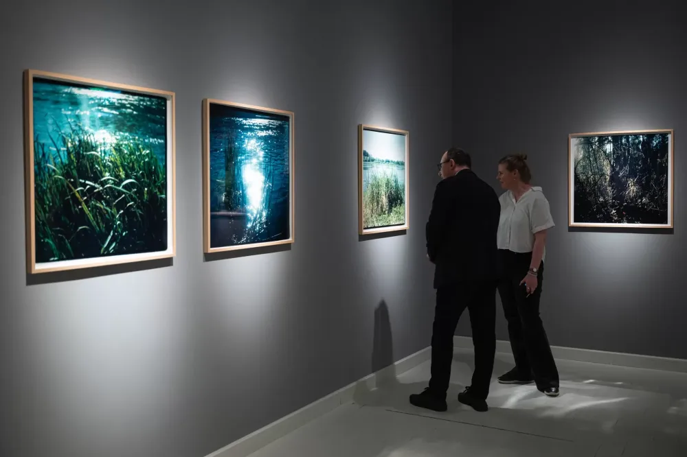 Parodą „Kisdama rymo“ pristačiusi menininkė A. Anglickaitė: paradoksas yra geriausia forma nusakyti tai, kas nenusakoma