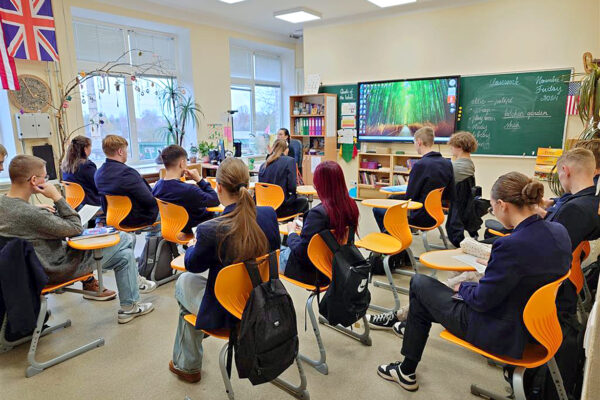 Projektas leidžia mokiniams pagražinti mokymosi aplinką