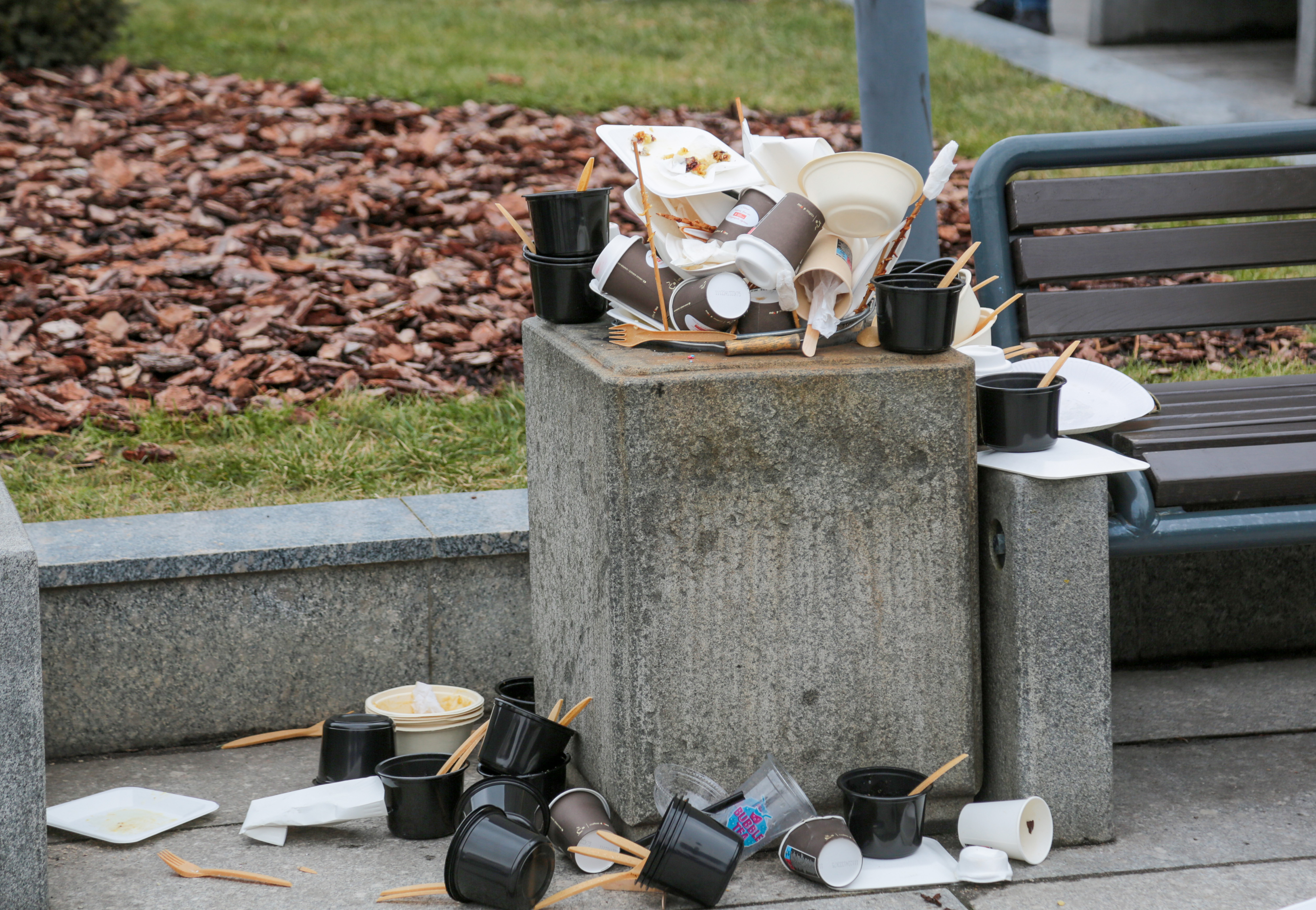 Į kelias pakuotes supakuoti keturi pyragėliai, arba ką sako Aplinkos ministerija?