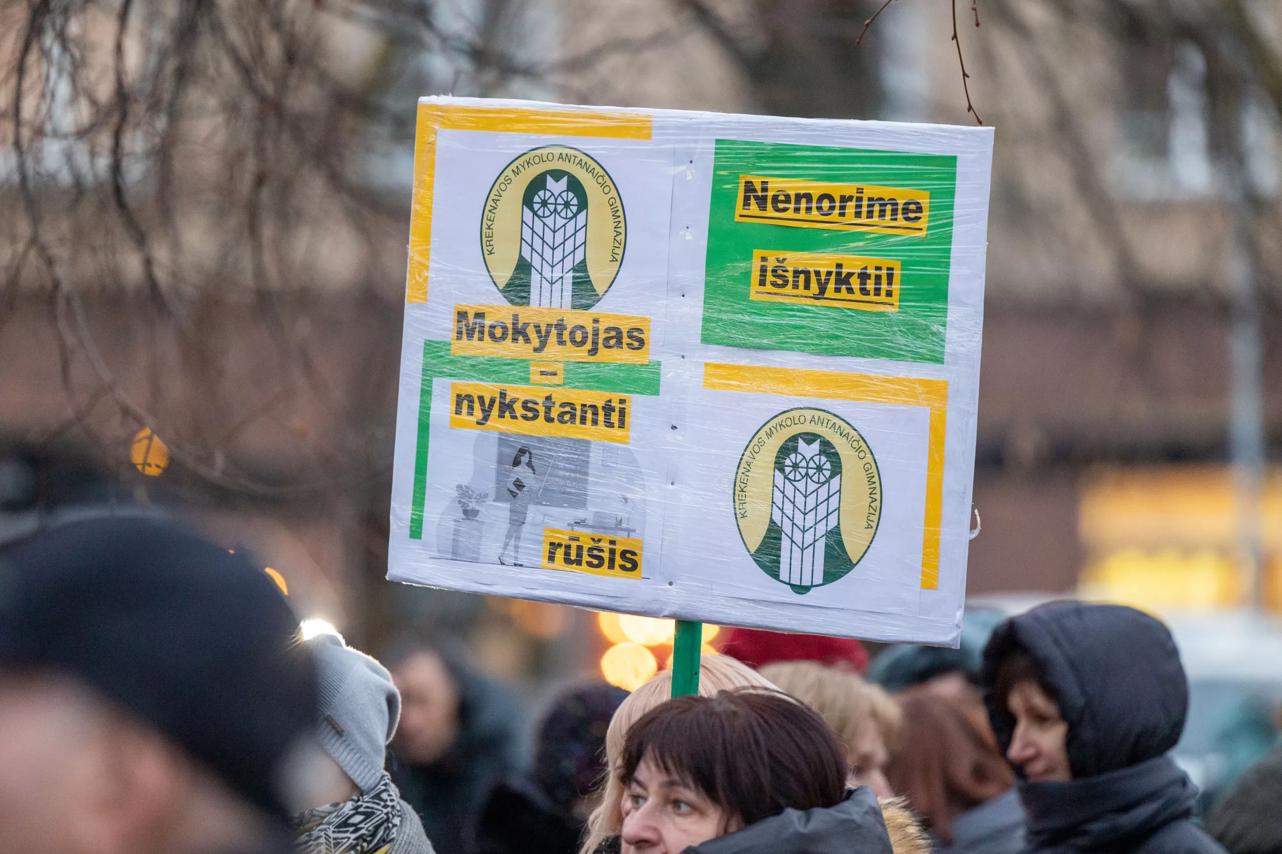 Mokyklos rūpestis – kas mokys vaikus?