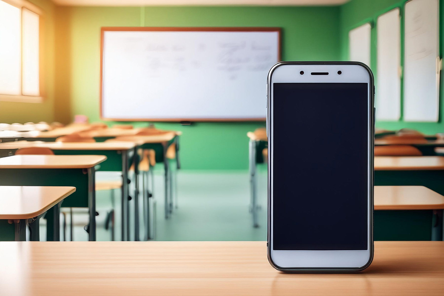 Klaipėdos savivaldybė nusprendė: po atostogų vaikams mokyklose teks pratintis būti be telefonų