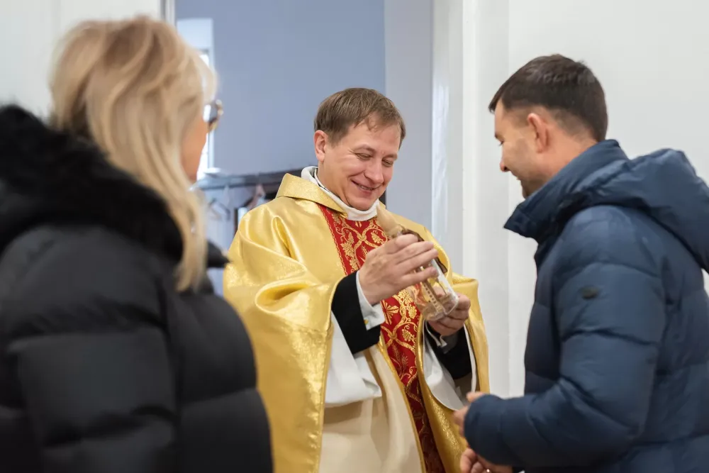 Kunigas M. Talutis: Šventasis Spyglys trumpam įskiepijamas į Alytaus miestą