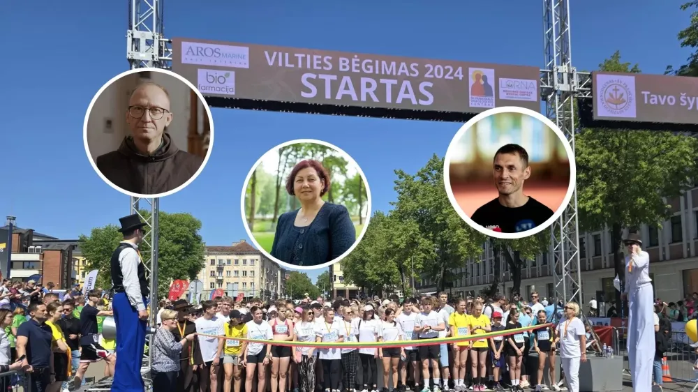 „Stiprėjame kartu, o ne po vieną.“ Klaipėdoje vyksta 18-asis Vilties bėgimas