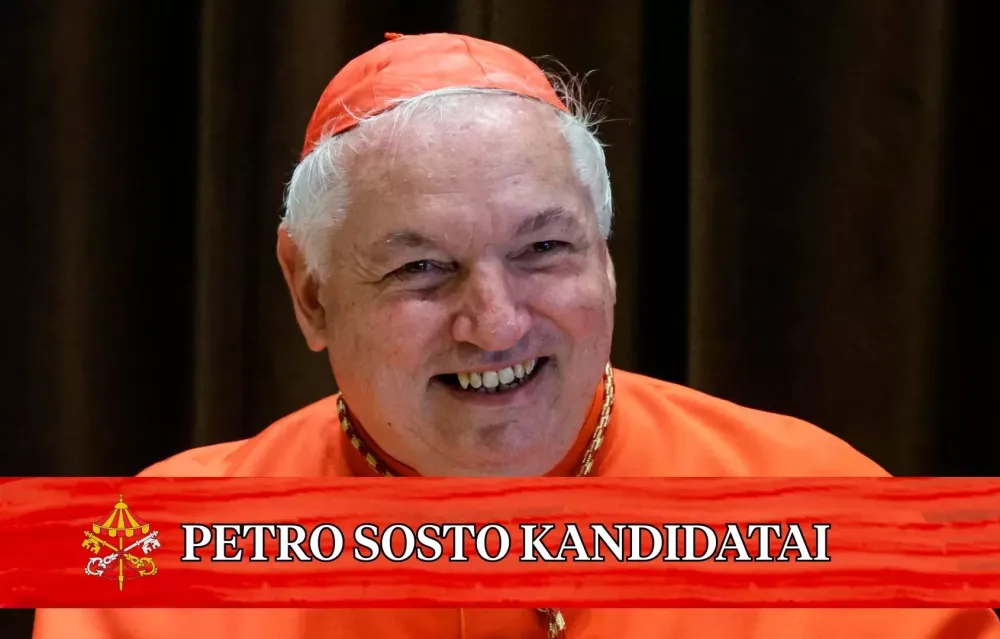 Kas iš konklavos išeis kaip popiežius? Kardinolas Jeanas Marcas Aveline'as