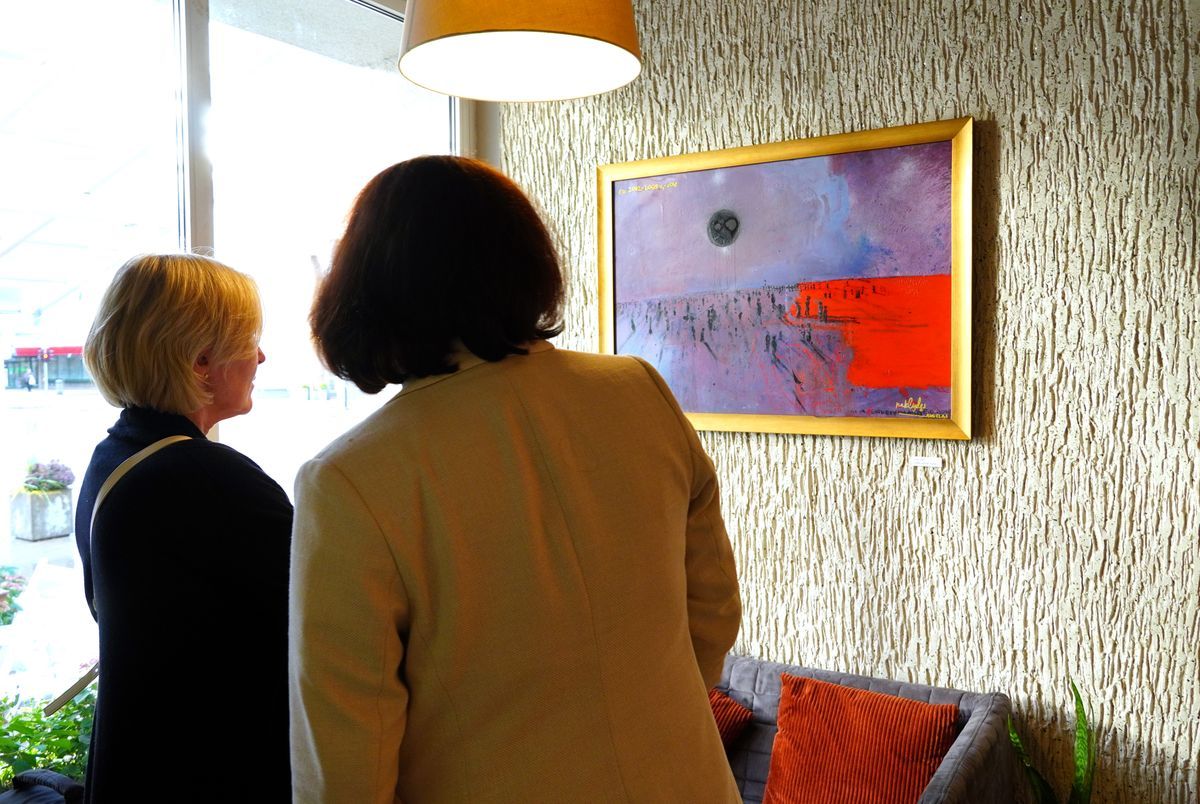 Natūra prieš kultūrą Evaldo Dirgėlos tapyboje