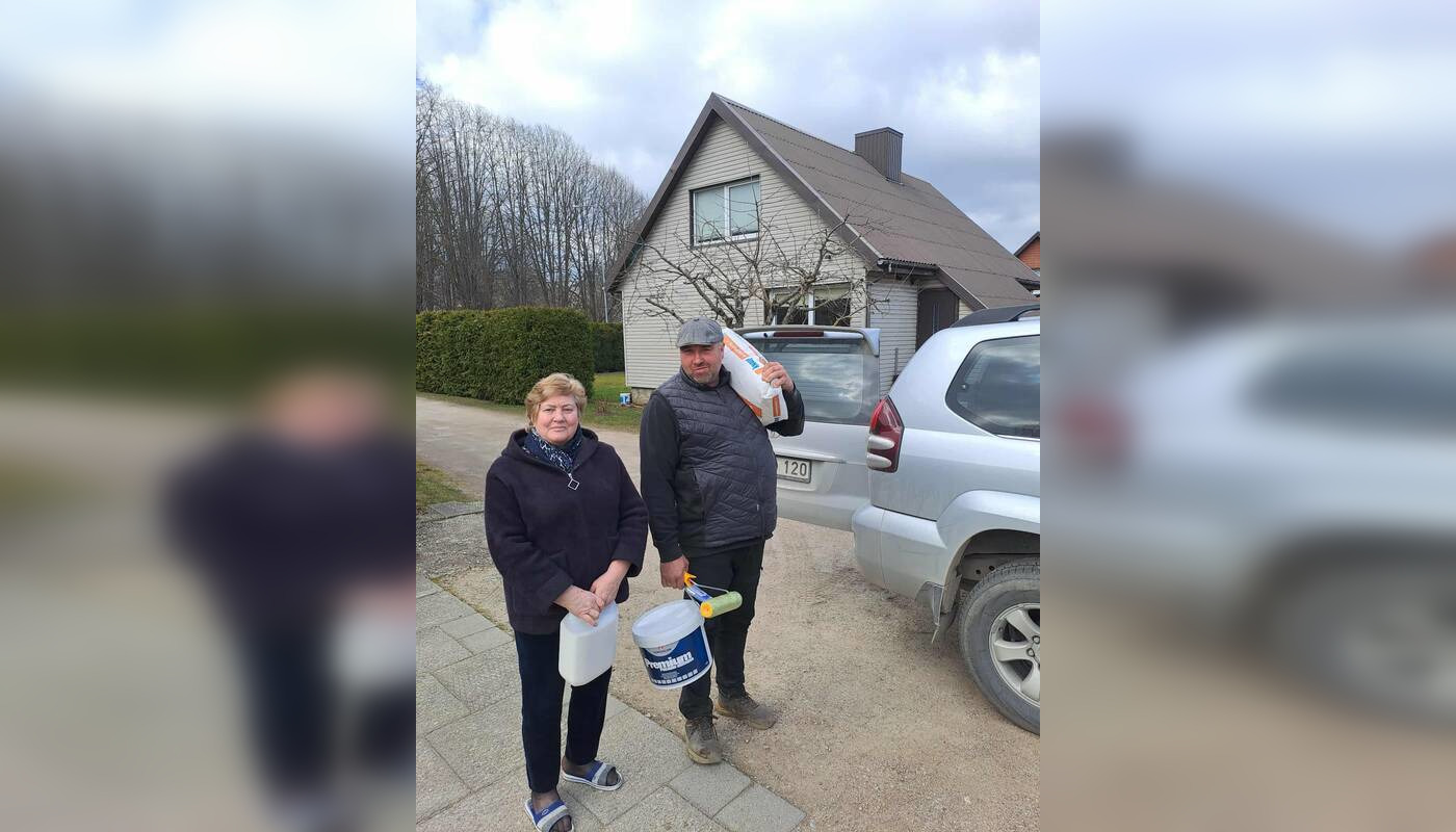 Koplytėlei – bendruomenės rūpestis: atnaujino fasadą