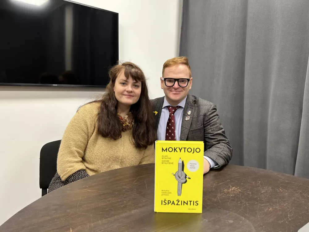 Knygą apie mokyklos realybę pristatantys Bitautai: „Norime kalbėtis apie problemas, kurios liečia mus visus“