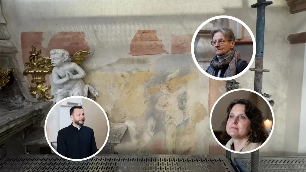 Vilniaus Kalvarijų bažnyčios sienose slypi daugiau atradimų – restauratorė tikisi atidengti dar vieną freską