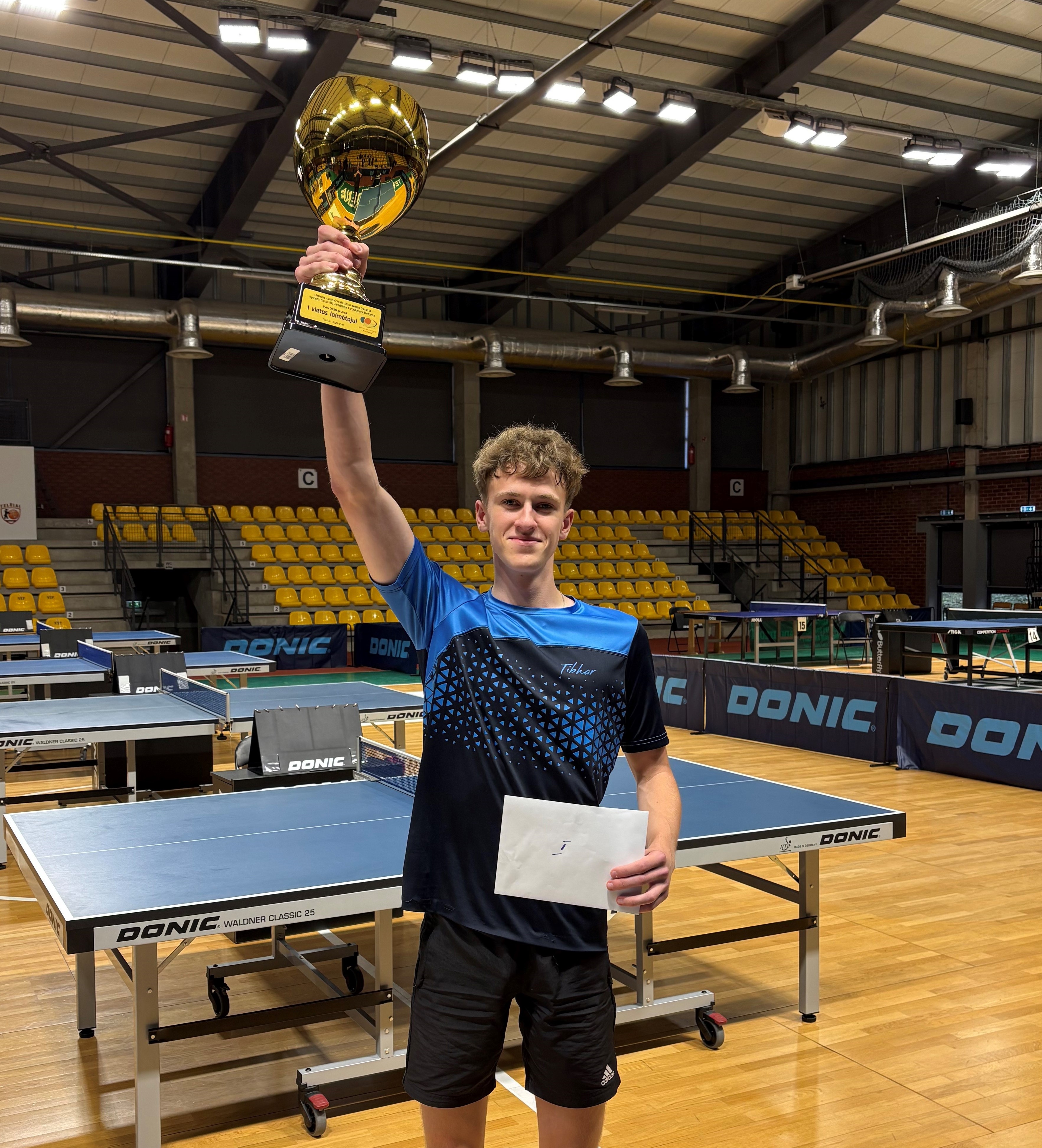 Pirmąkart turnyro nugalėtoju tapo telšiškis