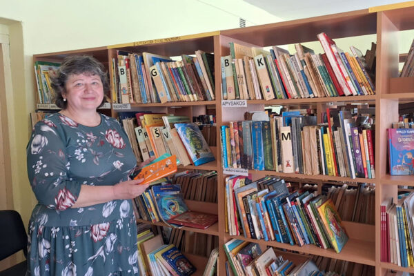 Ilgametei bibliotekininkei svarbus kiekvienas skaitytojas