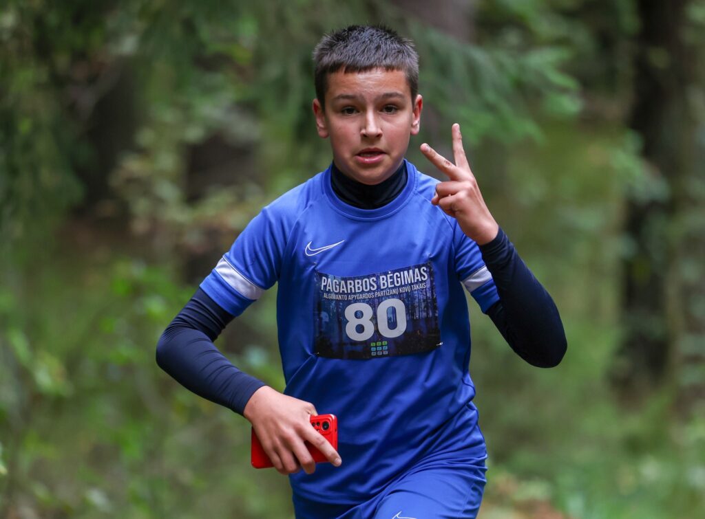 Partizanus pagerbė bėgikai iš visos Lietuvos