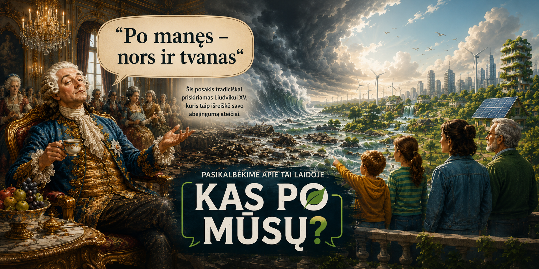 „Kas po mūsų?“.  Karas ir gamta: nematoma konfliktų kaina