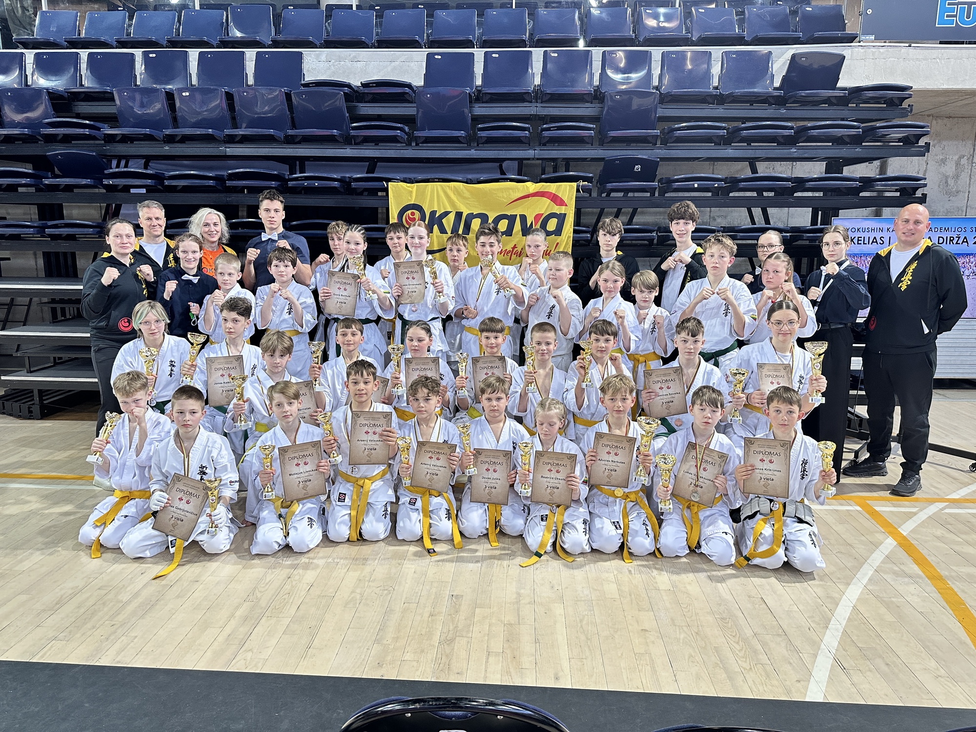 Lietuvos vaikų čempionate – visų spalvų medaliai