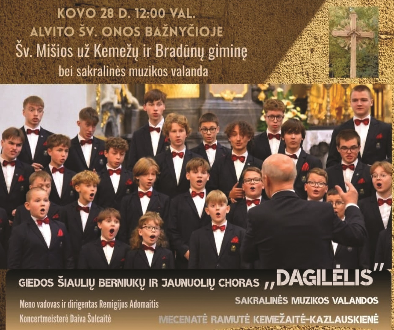 Padėkos mišiose giedos „Dagilėlis“