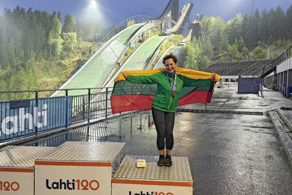 Iš Suomijos grįžo su medaliu ir įgyvendinta svajone