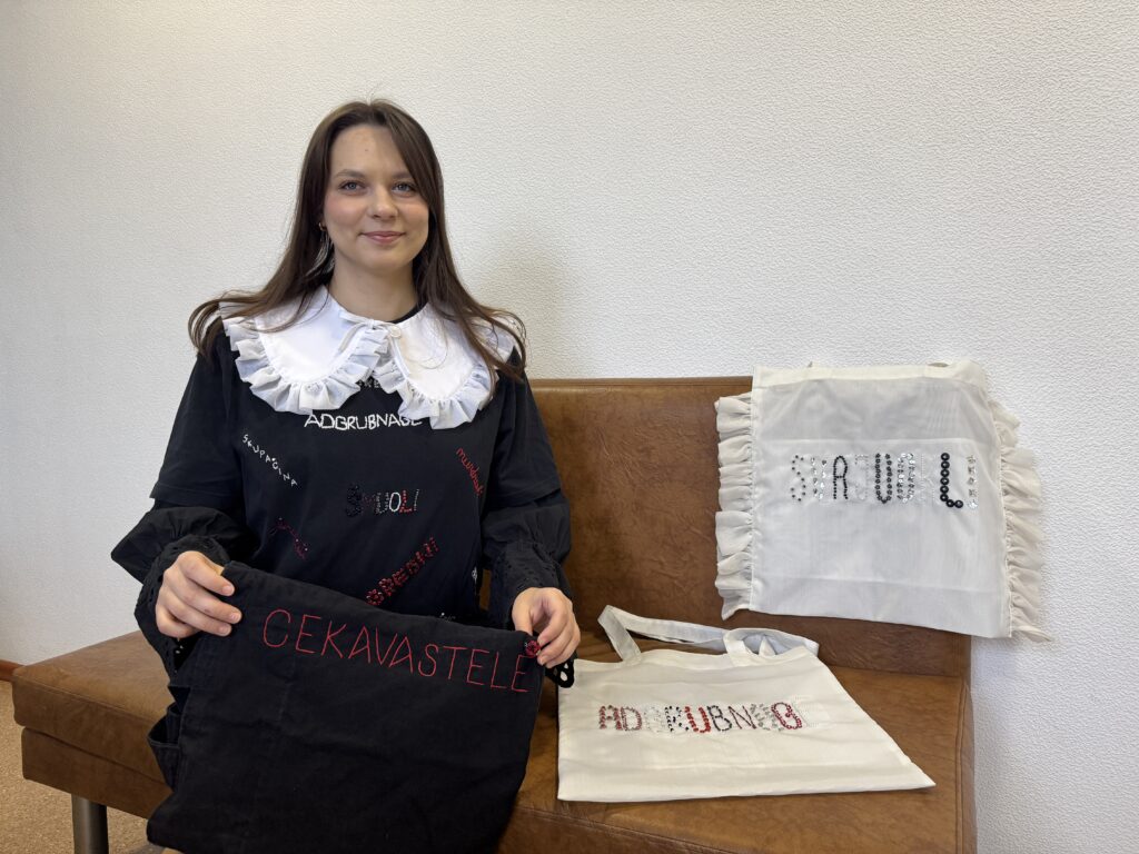 Jaunos gargždiškės tikslas – įprasminti žemaitiškus žodžius