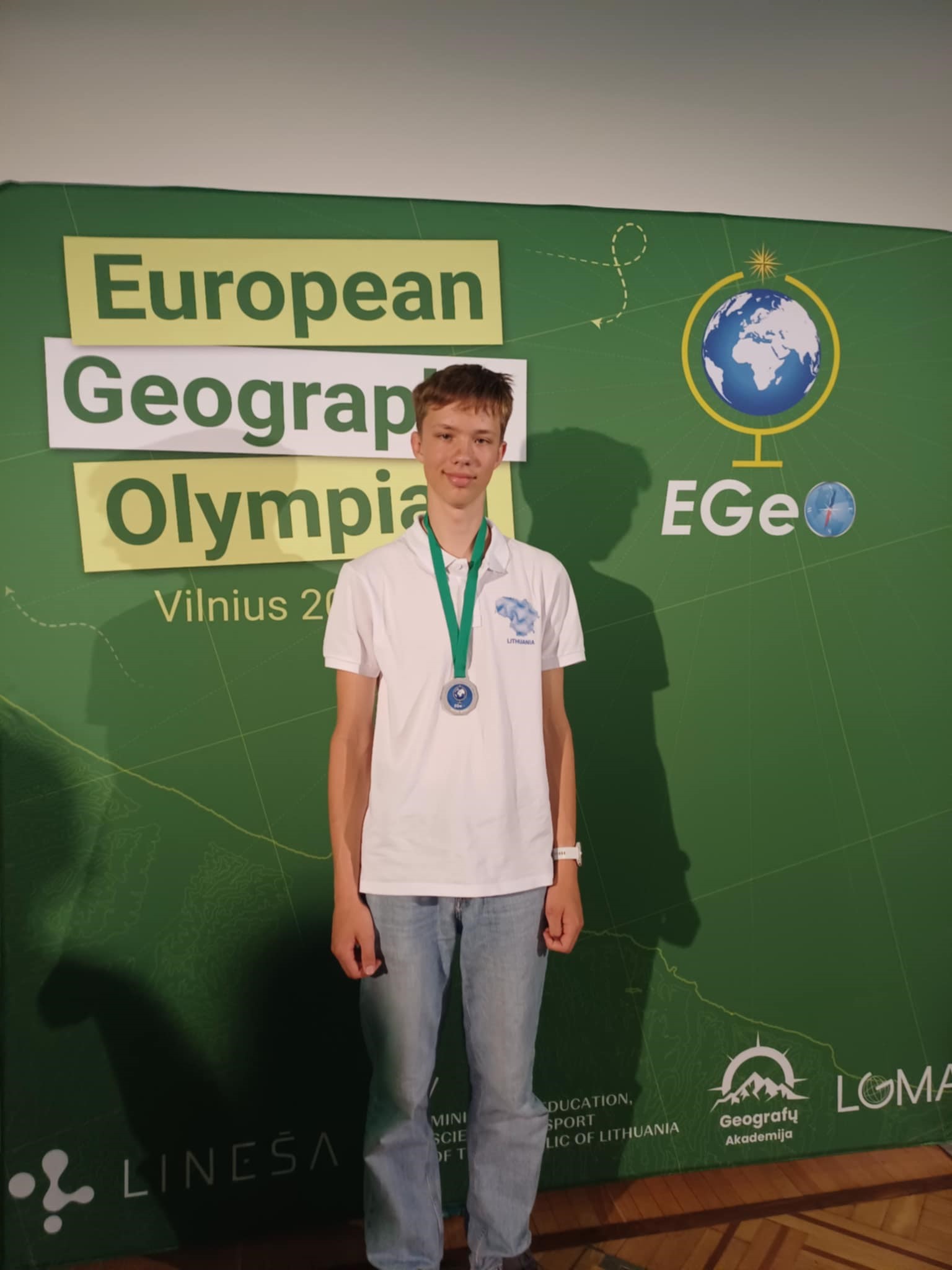 Jaunasis geografas skina laurus: tai – vaikas, kuris pasiekia savo tikslą
