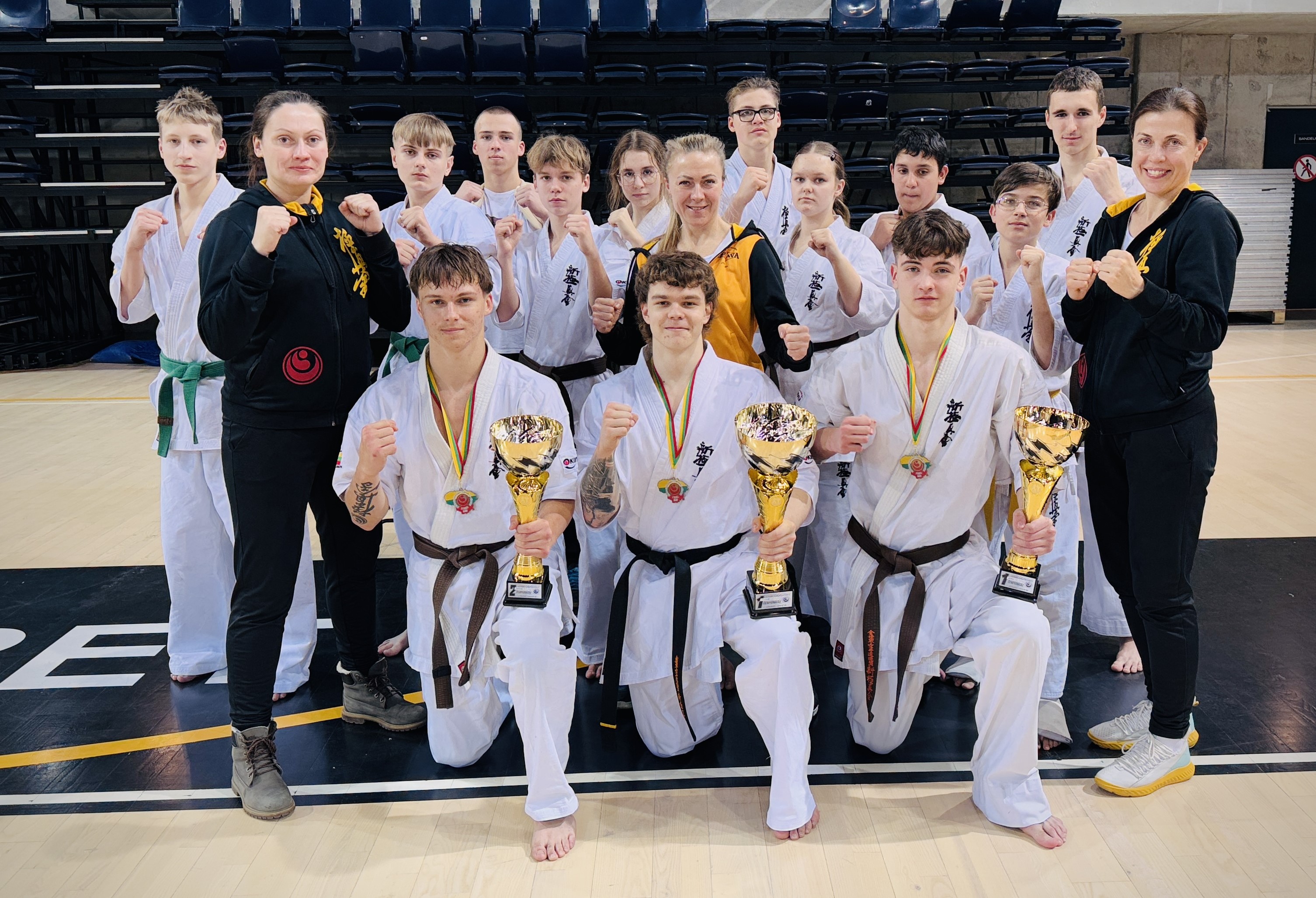 Rankose – kelialapiai į čempionatą