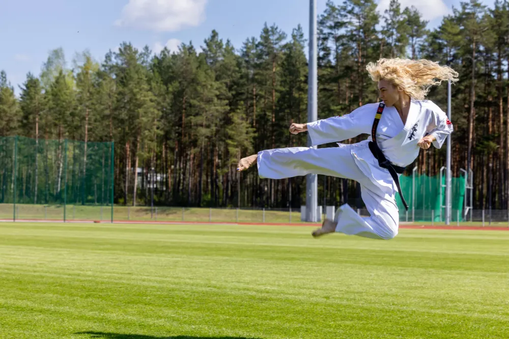 Pasaulio karatė čempionė M. Čiuplytė: „Didžiausias priešininkas yra mūsų viduje“