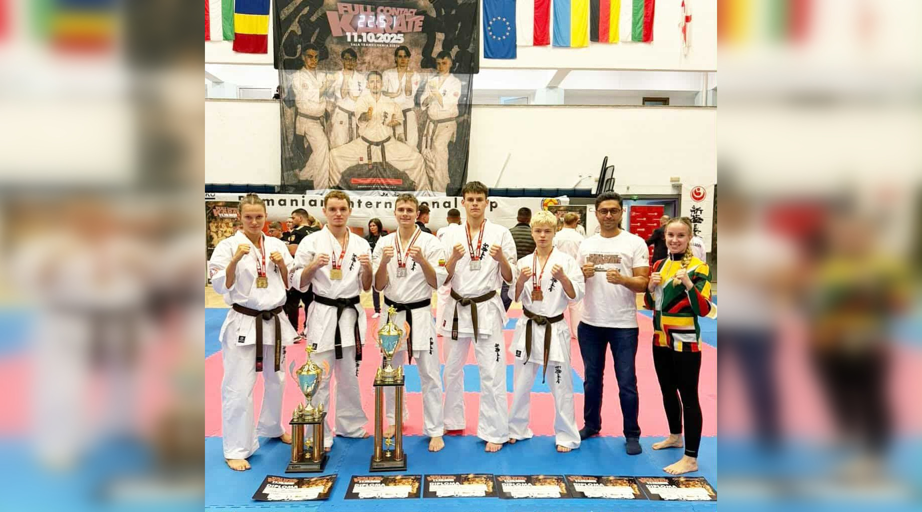 Rumunijoje – „Shodan“ auklėtinių pergalės