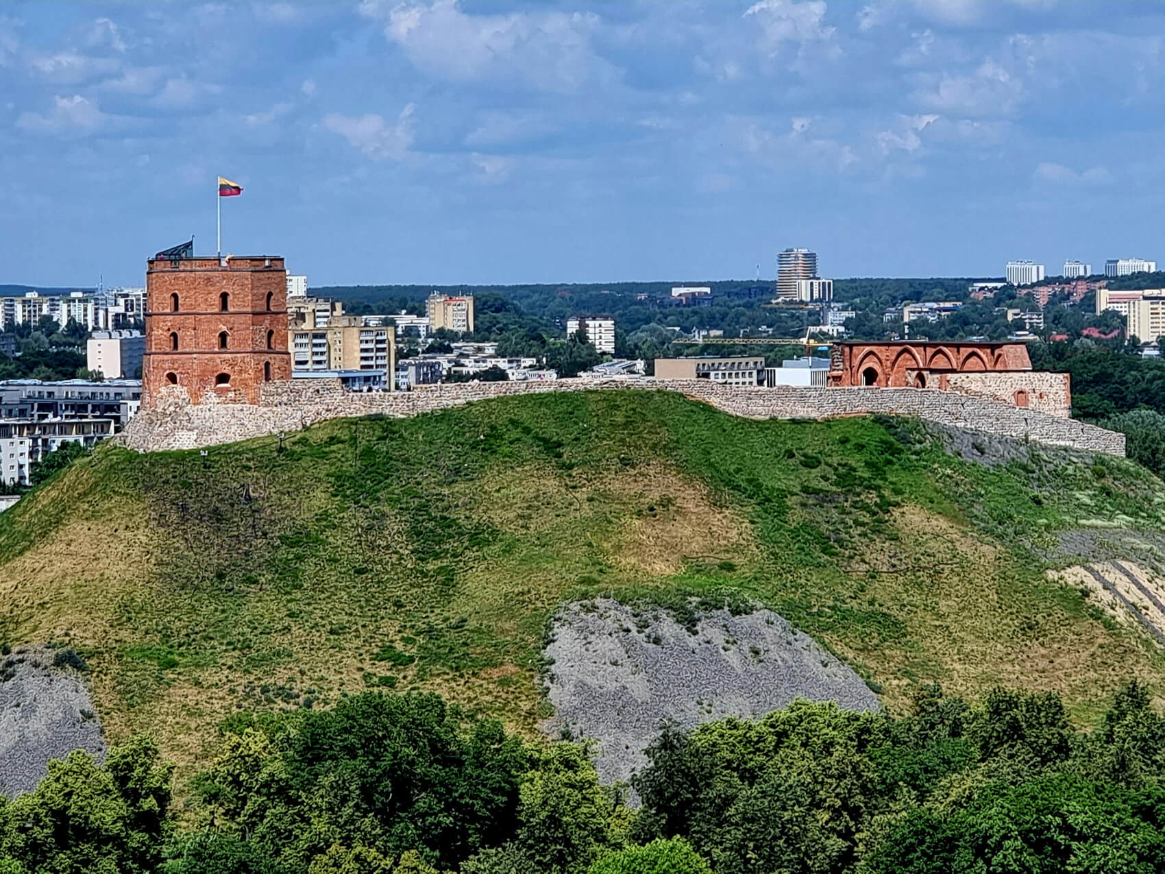 Gedimino kalnas: klimato kaita didina grėsmes | Gargždapilis