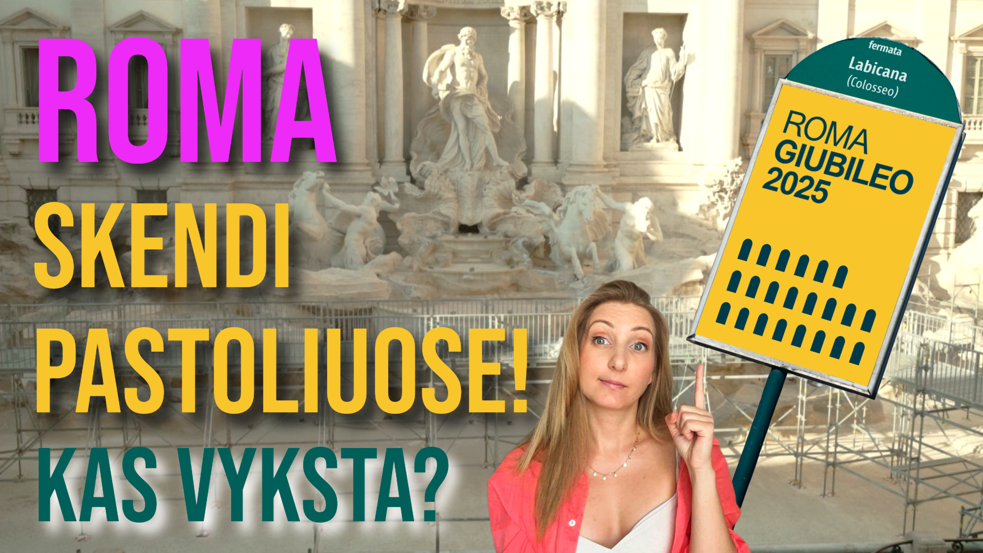 Ką Roma švenčia kas 25-erius metus ir kodėl šiemet čia plūsta milijonai piligrimų?