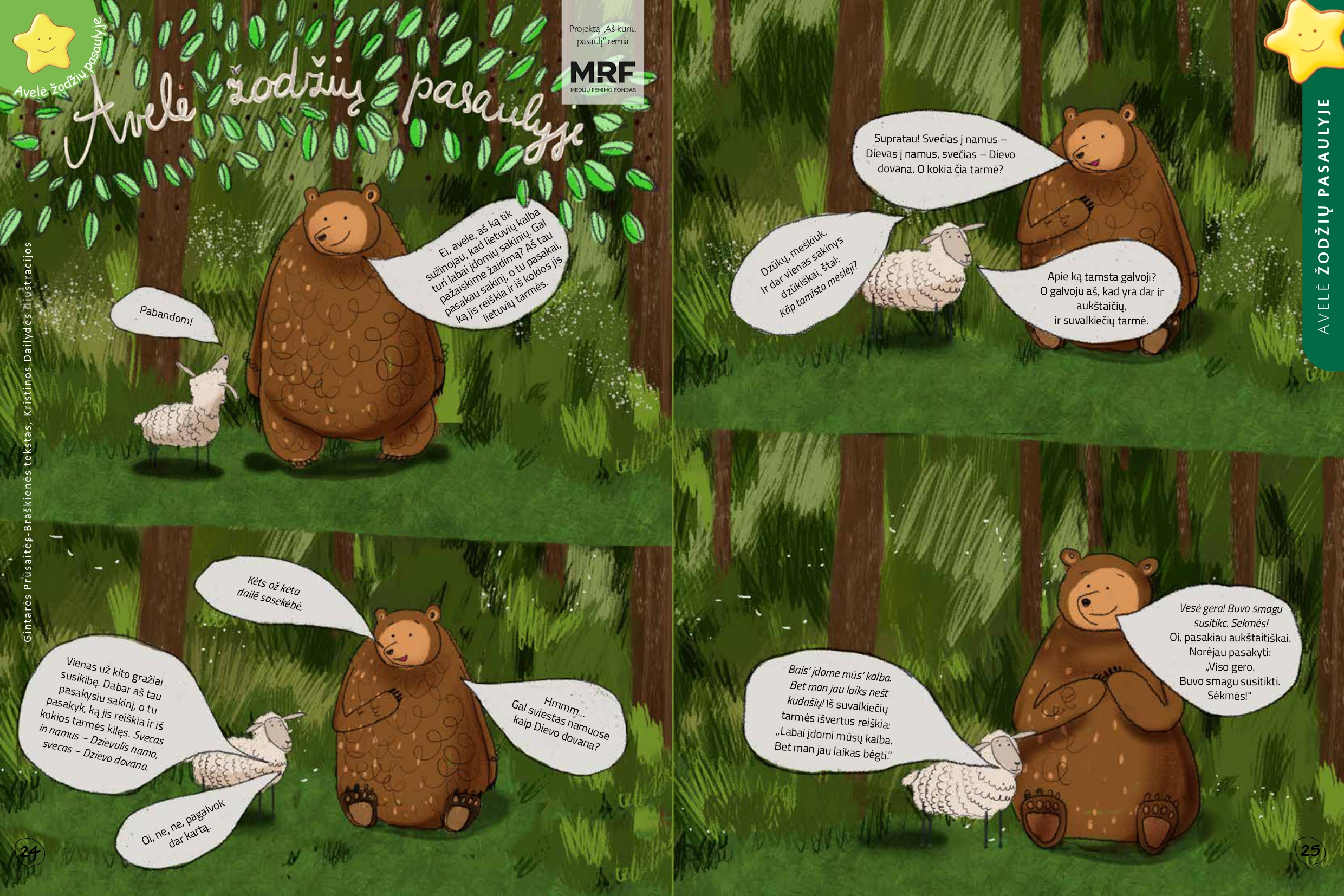 Avelė žodžių pasaulyje. Tarmės