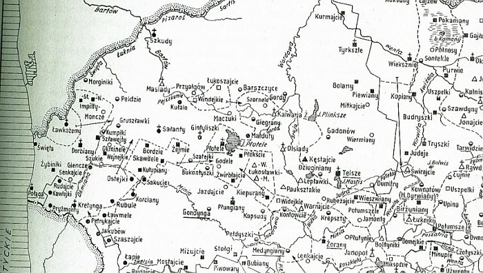 Administracinės-teritorinės struktūros Telšių rajono teritorijoje iki XXI amžiaus