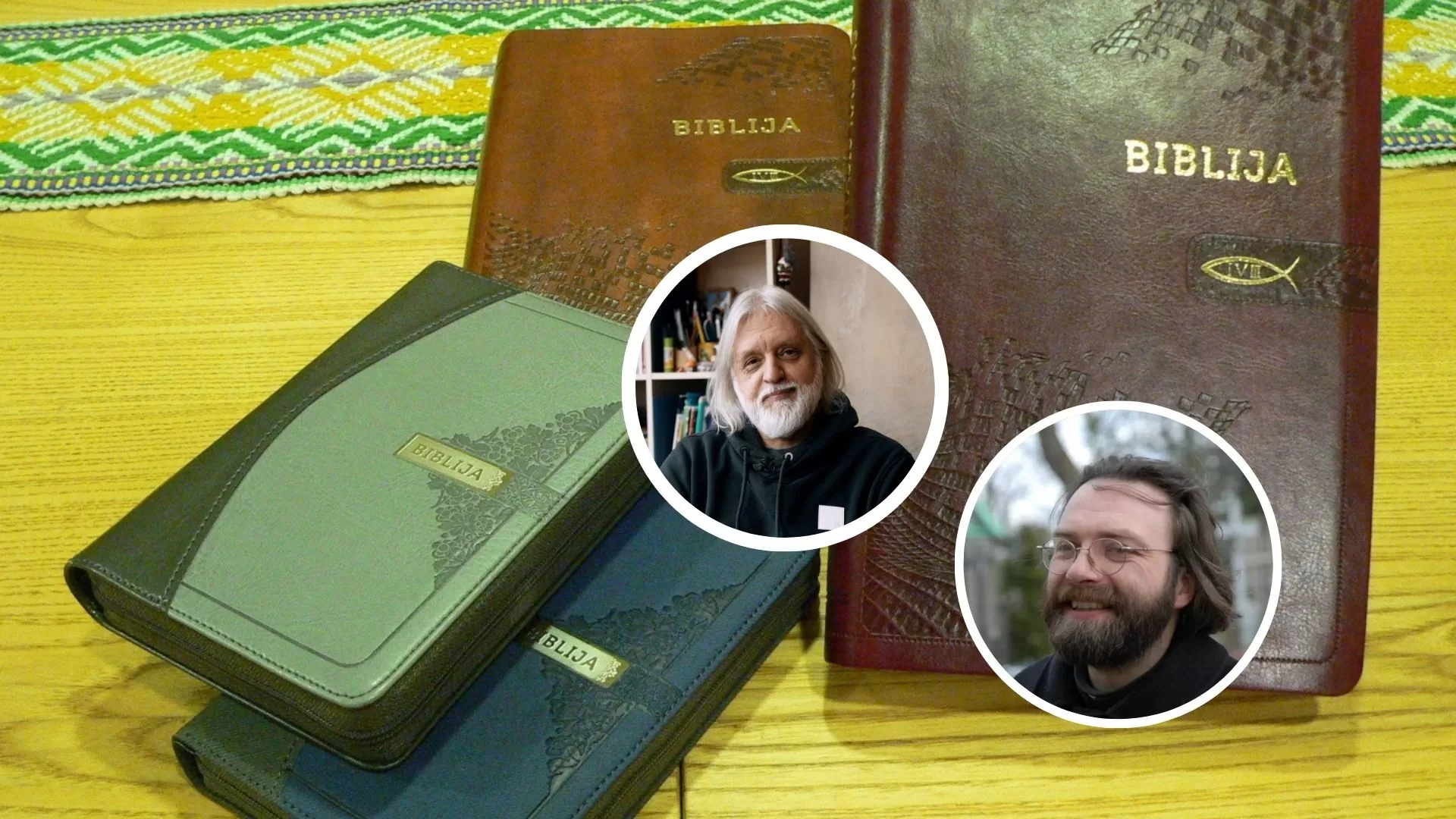 Šventojo Rašto autoriai skirtingi, bet jų raštus įkvėpė ta pati Dvasia. Pokalbis su Biblijos vertėjais