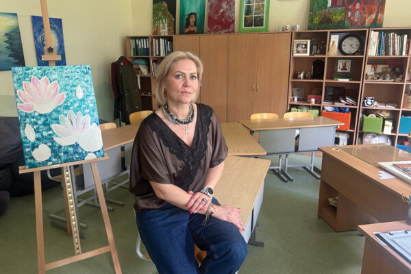 Pedagogė vaikams atiduoda visą širdį