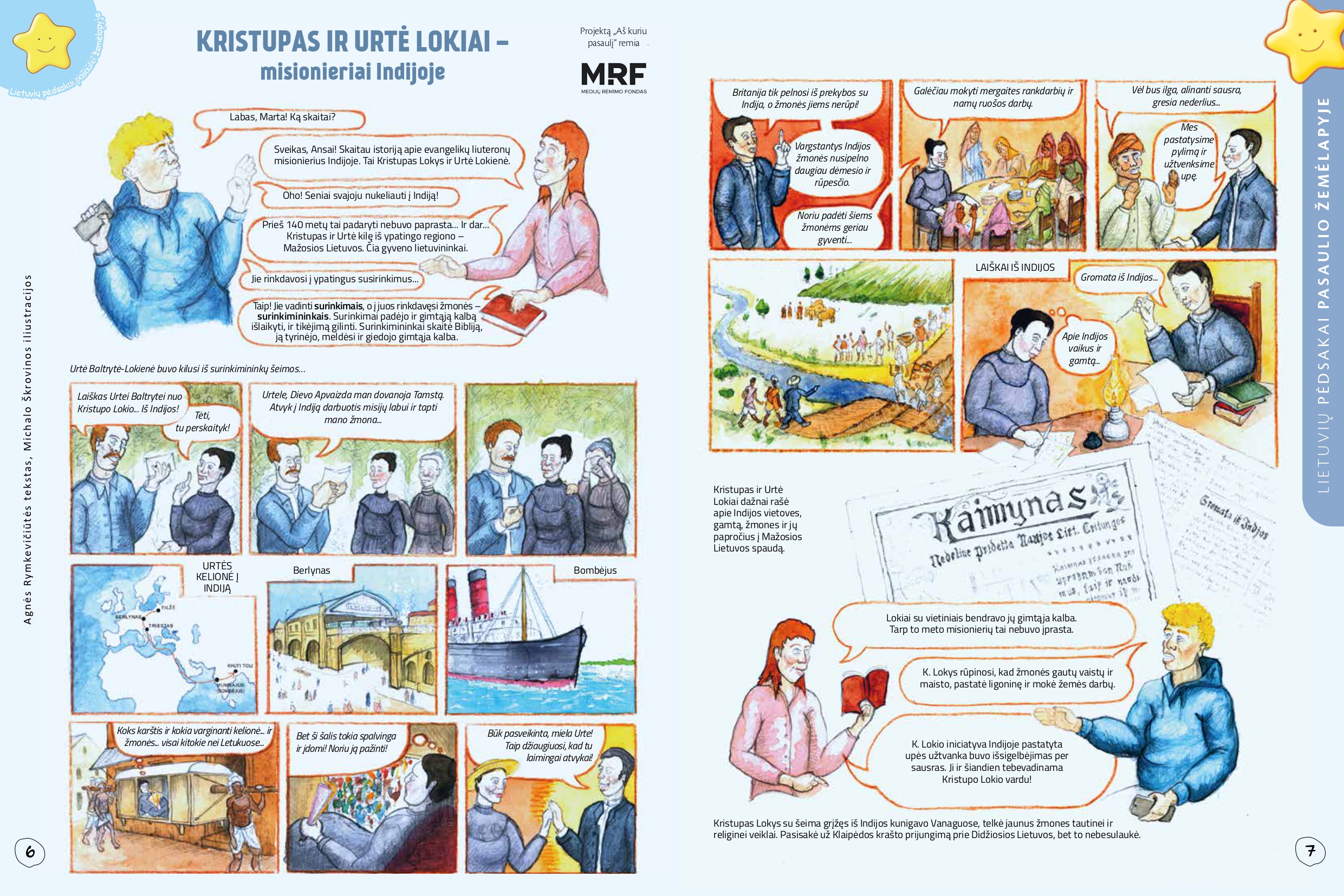 Kristupas ir Urtė Lokiai – misionieriai Indijoje