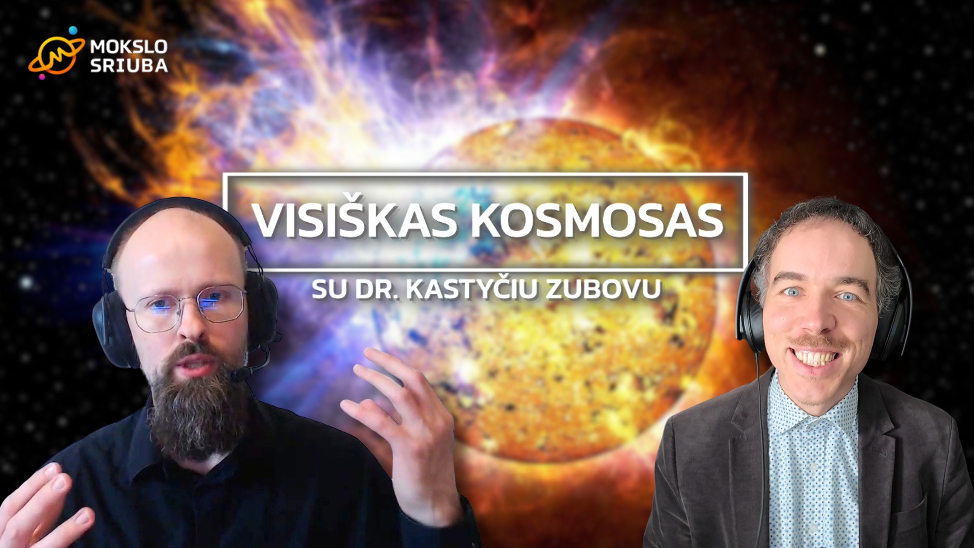Visiškas kosmosas: kosminių audrų stabdymas ir planetos prie aktyvių branduolių