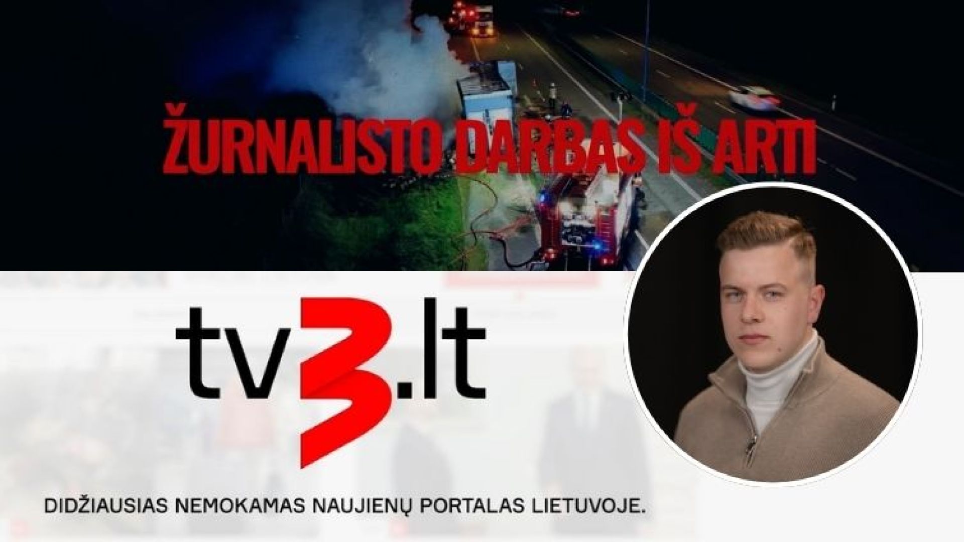 Lukas Dulskas apie žurnalistinį darbą: kas dirbant net ir ilgiausias valandas sukrečia labiausiai