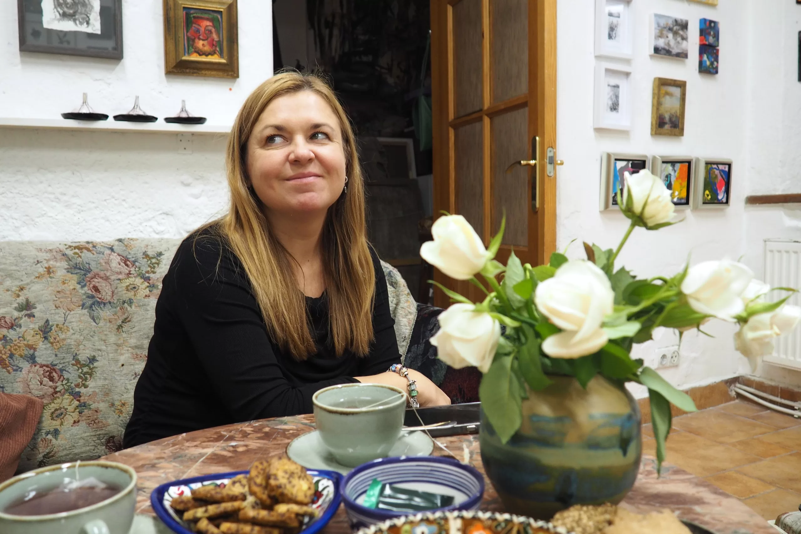 Kalėdinė R. Eidukaitytės miniatiūrų paroda – apie grožį: lengviau sulaukti pavasario