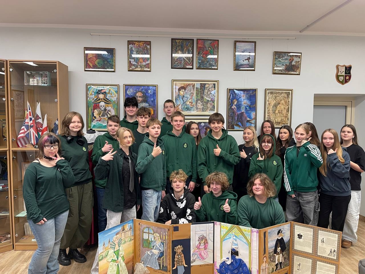 Muziejuje „Globus“ – gimnazistų ekskursijos