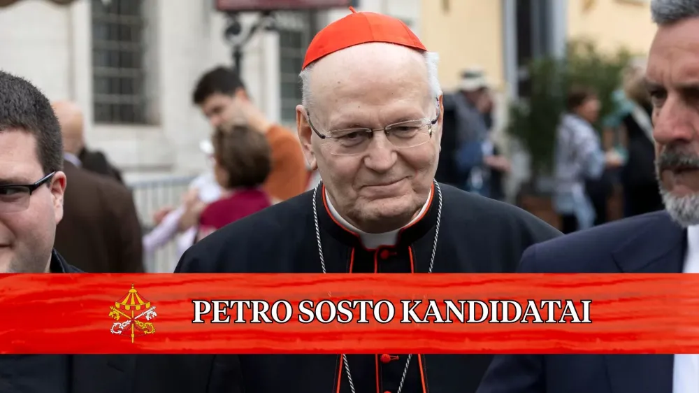 Kas iš konklavos išeis kaip popiežius? Kardinolas Péteris Erdő