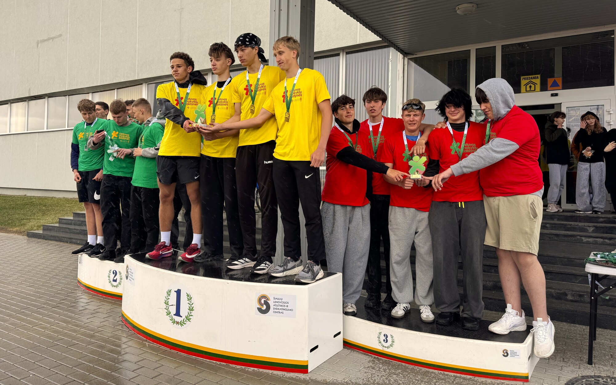 Iš čempionato – su medaliais