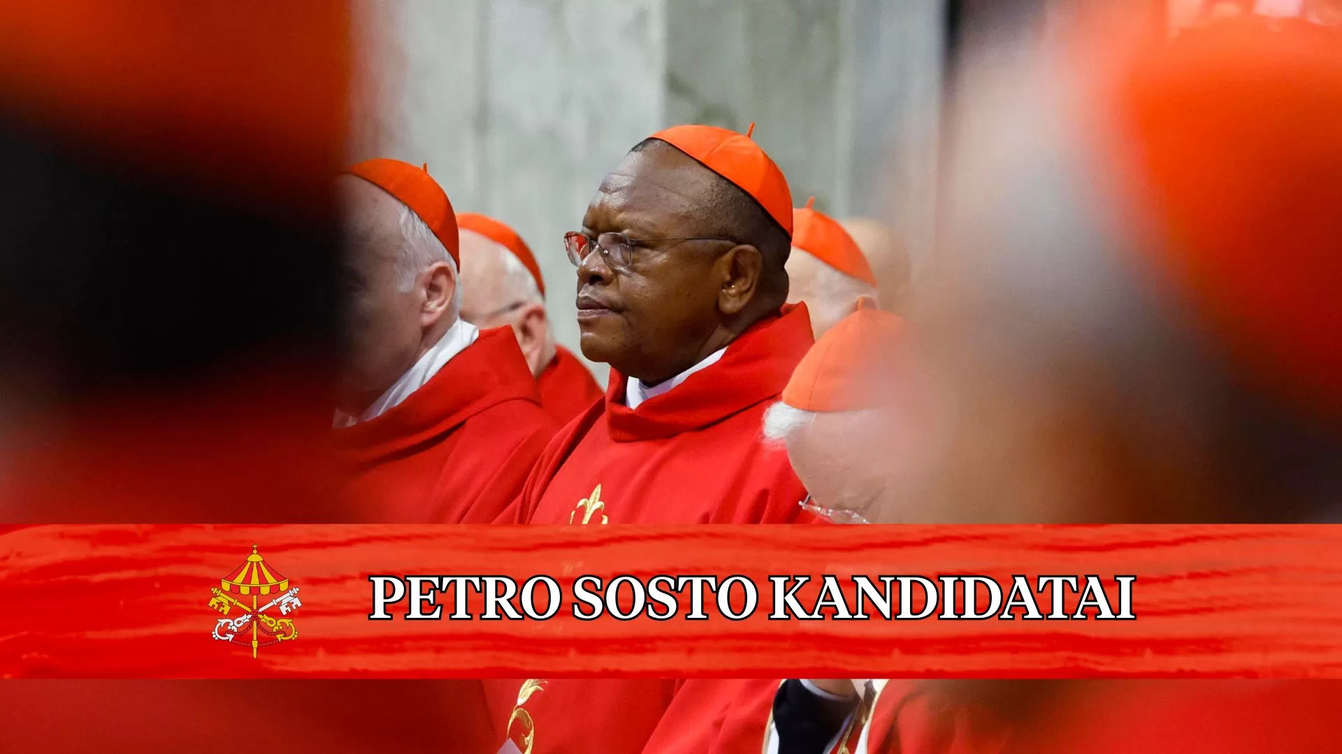 Kas iš konklavos išeis kaip popiežius? Kardinolas Fridolinas Ambongo Besungu OFM Cap.