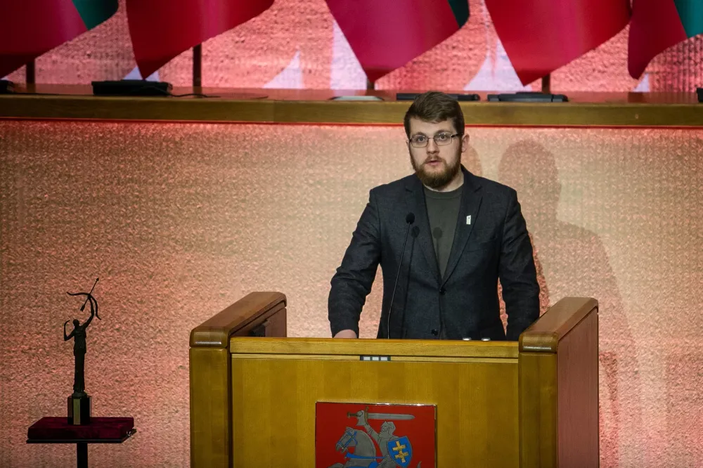 A. Terleckas kalbėdamas apie Molotovo–Ribbentropo paktą akcentuoja niekšiškumą: jis atvėrė kelią didžiausiam konfliktui Europos ir pasaulio istorijoje