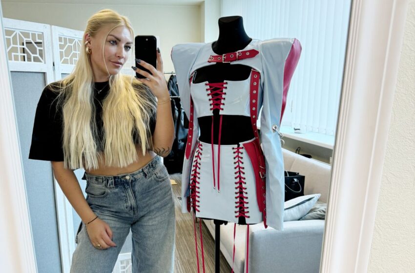 Buvusi šokėja džiaugiasi save atradusi išskirtinių drabužių kūryboje