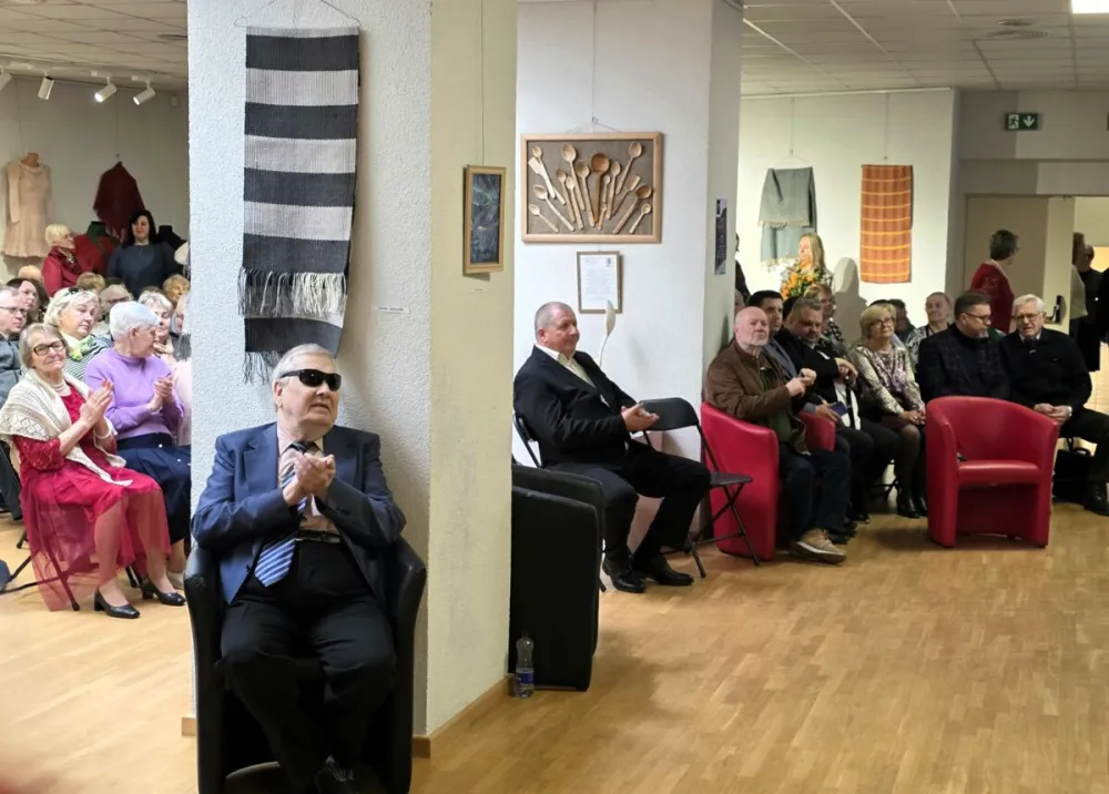 Pristatyta Lietuvos aklųjų ir silpnaregių sąjungos narių kūrybos paroda