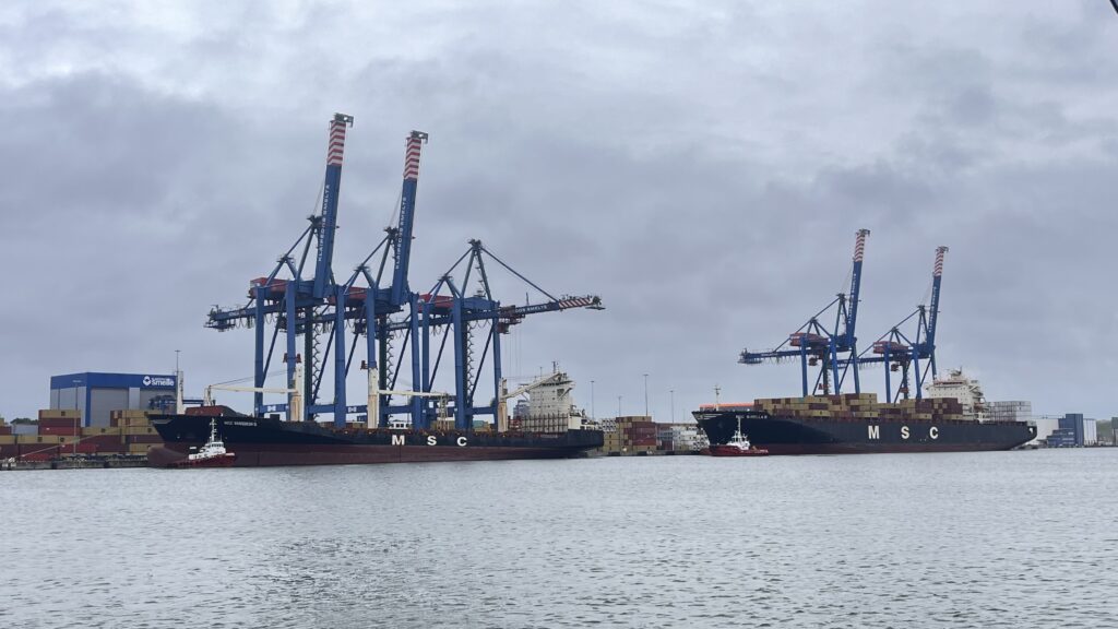 Ekskursijoje – pažintis su Klaipėdos jūrų uostu