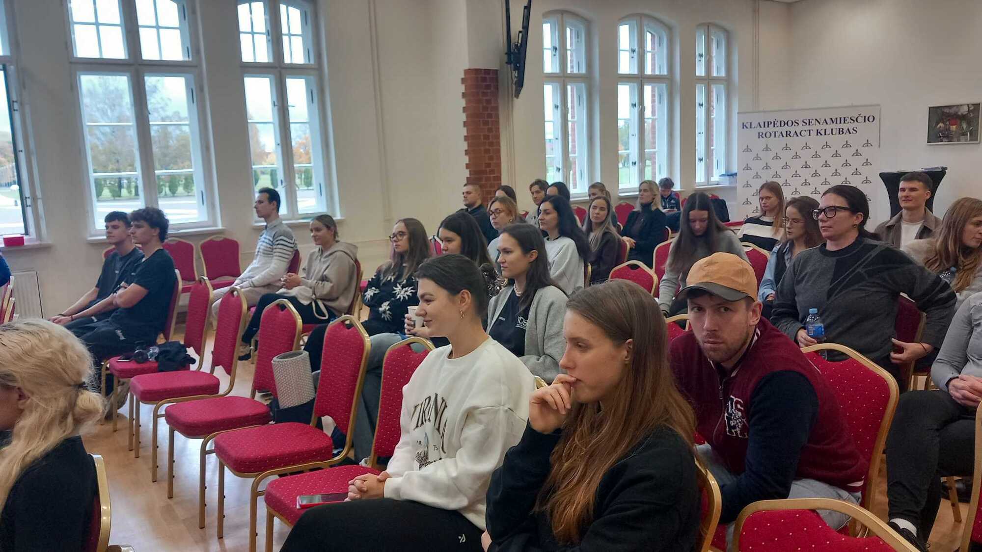 Klaipėdoje – stiprybės pamokos jaunimui