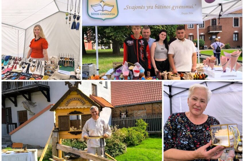 Menininkų grožybės subūrė bendruomenę