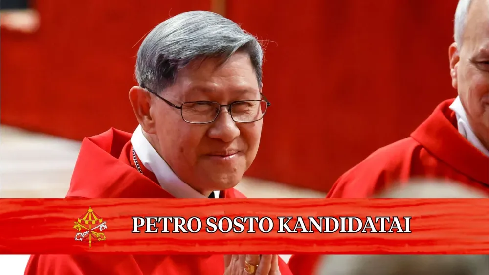 Kas iš konklavos išeis kaip popiežius? Kardinolas Luisas Antonio Tagle