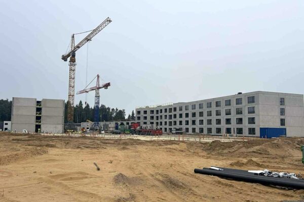 Karinės infrastruktūros plėtra padeda užtikrinti šalies saugumą