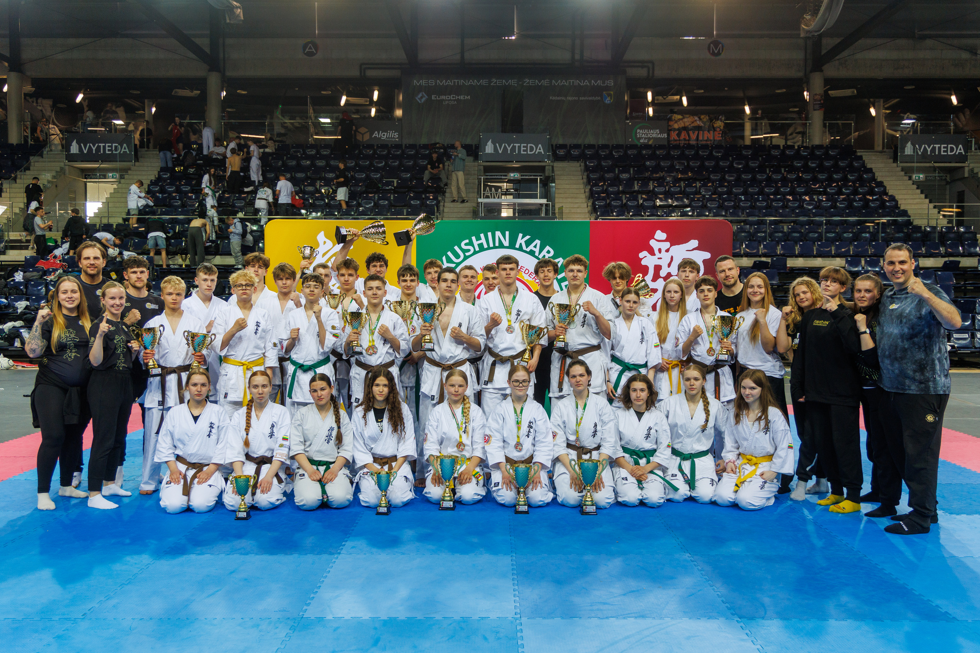 Klaipėdiečiai džiaugiasi iškovotais kelialapiais į Europos karatė čempionatą