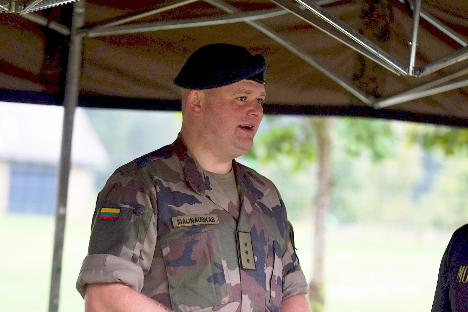 Šaulių kuopos vadas L. Malinauskas: bendruomenės pasirengimas – geriausias priešiškų jėgų atgrasymas