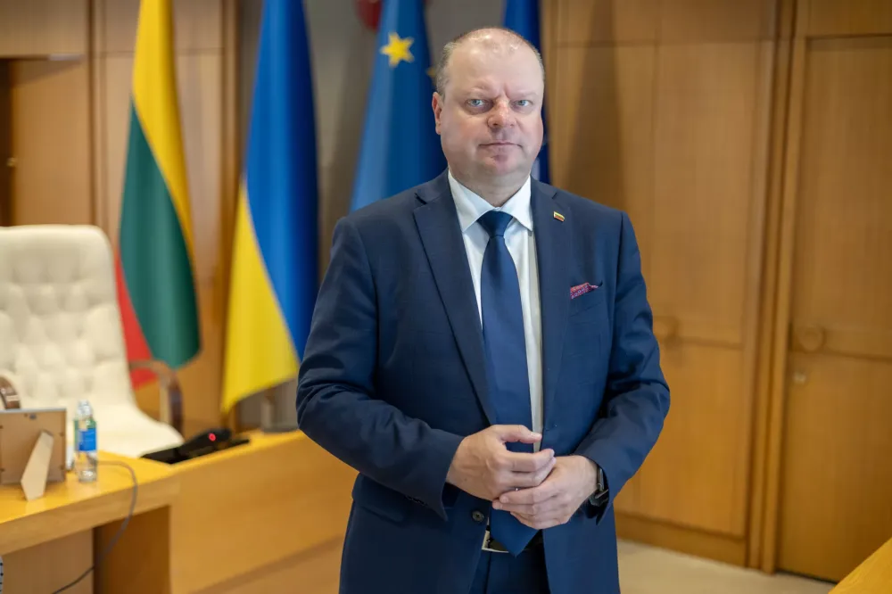 S. Skvernelis apie istorinės atminties politiką: matau bandymą persekioti meno žmones