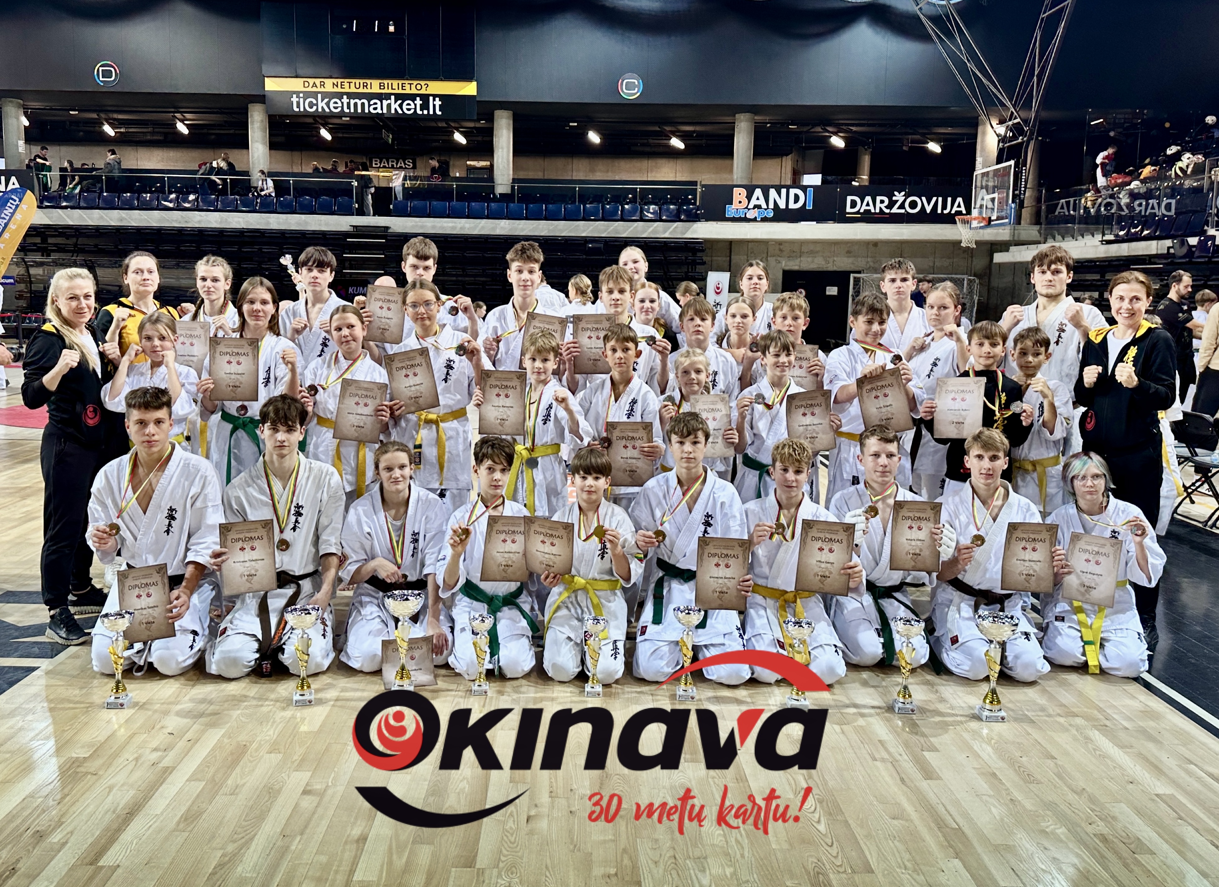 „Okinava“ – tarp stipriausių klubų Lietuvoje